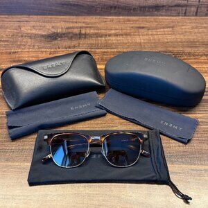 Enemy Shades 02/02 Tortoise Clubmaster Sunglasses with cases
